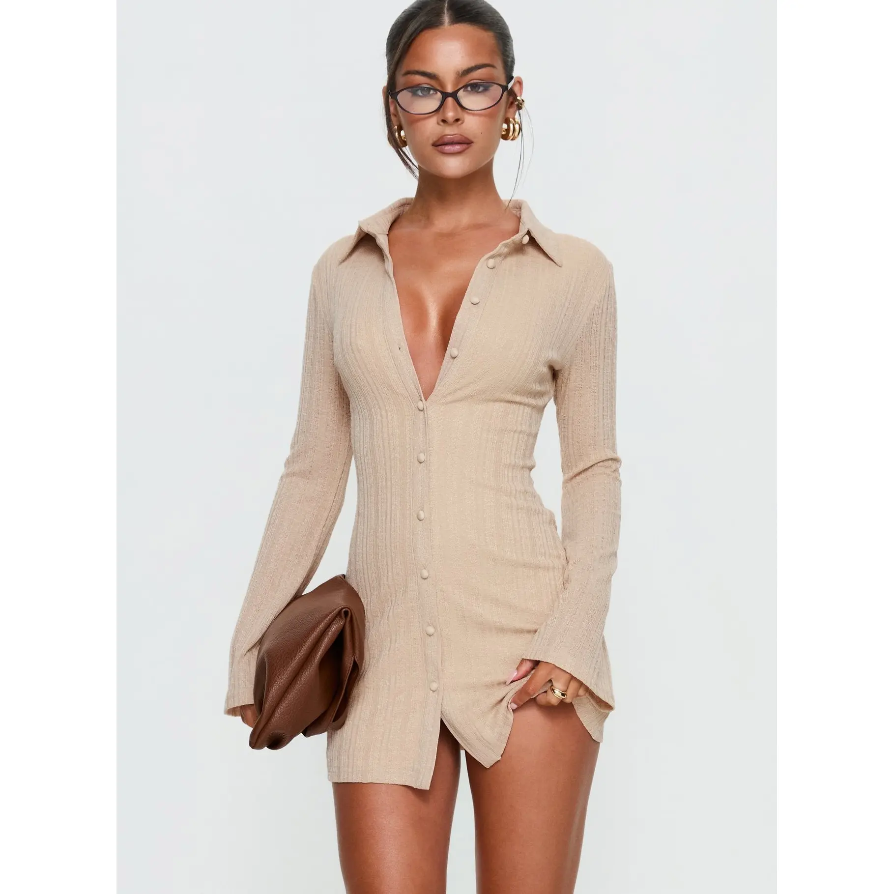 long sleeve mini dress princess polly - TikTok Shop