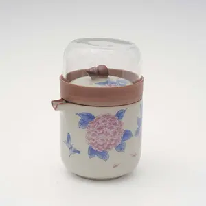 Hydrangea Travel Tea Set