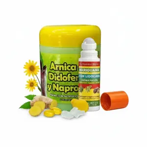 Pain Relief Combo: Neuropathy Roll-On + Gel Diclofenaco y Naproxeno 125g