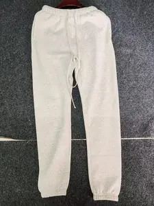 Men's Jogger Light Grey Sweatpants Unisex Athletic Cotton Casual Lounge Pants Fleece Pockets 2026 Breathable Soft Cozy Lightweight Trendy Home Outdoor Streetwear Hip Hop