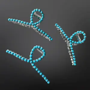 Faux Turquoise Claw Clip - Western Hair Clip Faux Turquoise Claw Clip - Western Hair Clip