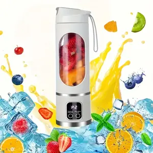 Ultimate Portable Blender! 2-in-1 Ice Crusher,Leak Proof Design, Makes Shakes & Baby Food in Seconds cup juicer rechargeable mini blender vegetable digital multimode juicer blender, large capacity usb-c rechargeable blender