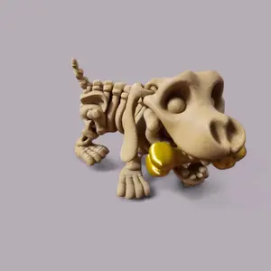 Skeleton Dachshund Weiner Dog - Halloween Spooky Decor