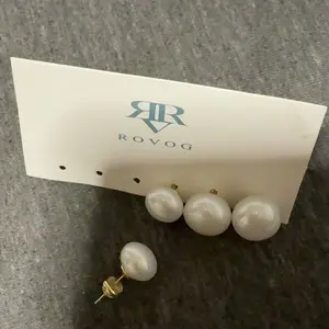 Women's Elegant Pearl Stud Earring Set, 3 Pairs French Vintage Design, High-Quality Jewelry for Daily Wear & Special Occasions, High Quality Earrings