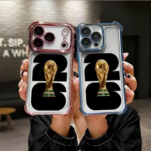 Black and white minimalist style Phone Case for iPhone 17 AIR 17 PRO 16 PRO 15  PRO MAX  14 PLUS 13 PRO 12 11 series (silicone softshell) airbag anti-drop and shockproofmobile phone protective case