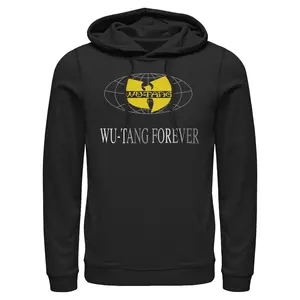 Men's Wu-Tang Clan Worldwide Group Logo Forever Pull Over Hoodie