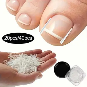 20/40pcs Ingrown Nail Strips - Foot Nail Care Tools, Pedicure Care Tool, Nail Pad Set, Easy to Use, Daily Foot Care Accessories for Men and Women