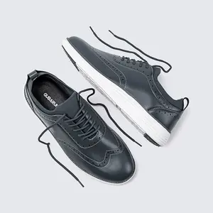 HOBIBEAR Men's Casual Oxford Footwear - Synthetic Sole, Youth Lazy Shoes, Suitable for All Seasons, Casual Men's Oxfords