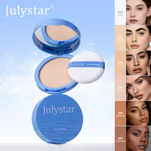 Sweat Proof Pressed Face Powder Ultra Fine Texture Oil Control Matte Finish Lightweight Breathable All Day Wear Non Greasy Non Comedogenic Pores Vanishing Humidity Resistant Shine Free Compact For Oily Skin Travel Friendly Daily Use Hot Weather