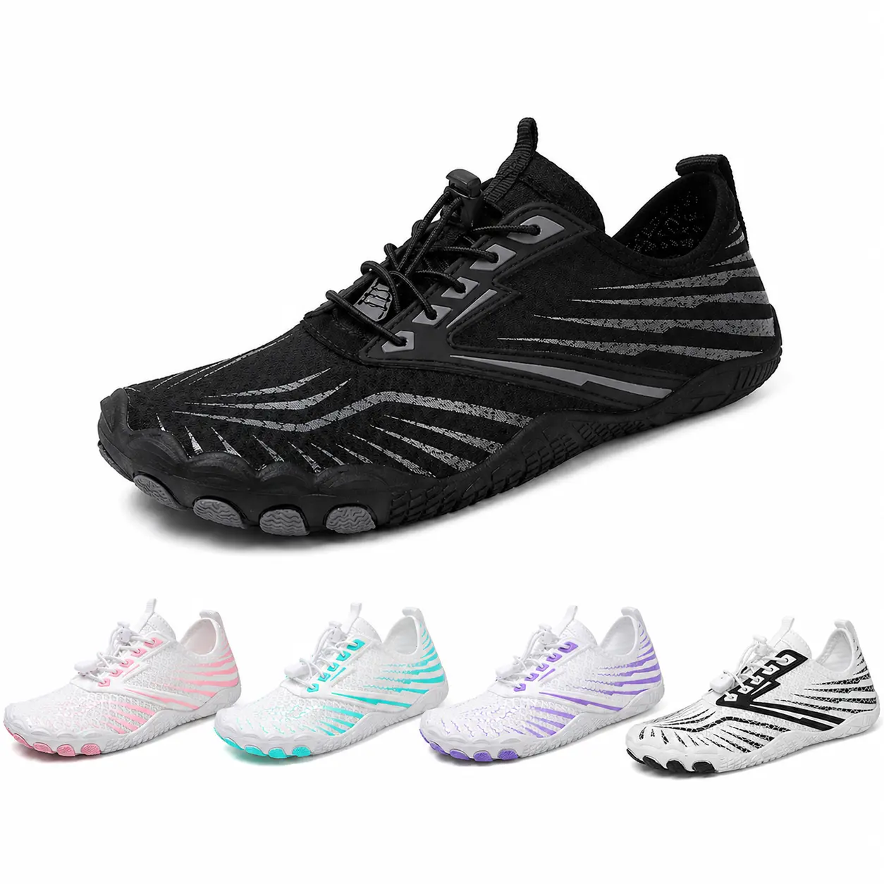 Breathable Mesh Wide Toe Box Sneakers for Seniors, Lightweight Cushioned Walking Shoes with Flexible Sole, Non-Slip Footwear for Elderly Men Women, Foot Pressure Relief for Everyday Wear, Multi-Color Options