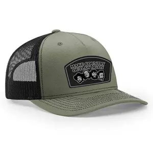 Make Country Outlaw Again Leather Patch Hat