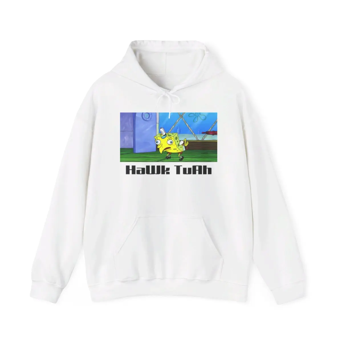 Spongebob Funny Mock™ Hooded Sweatshirt