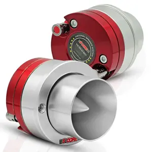 5Core Super Tweeter 1 Inch  Neodymium 300W Compression Titanium Bullet Tweeters w Aluminum Frame