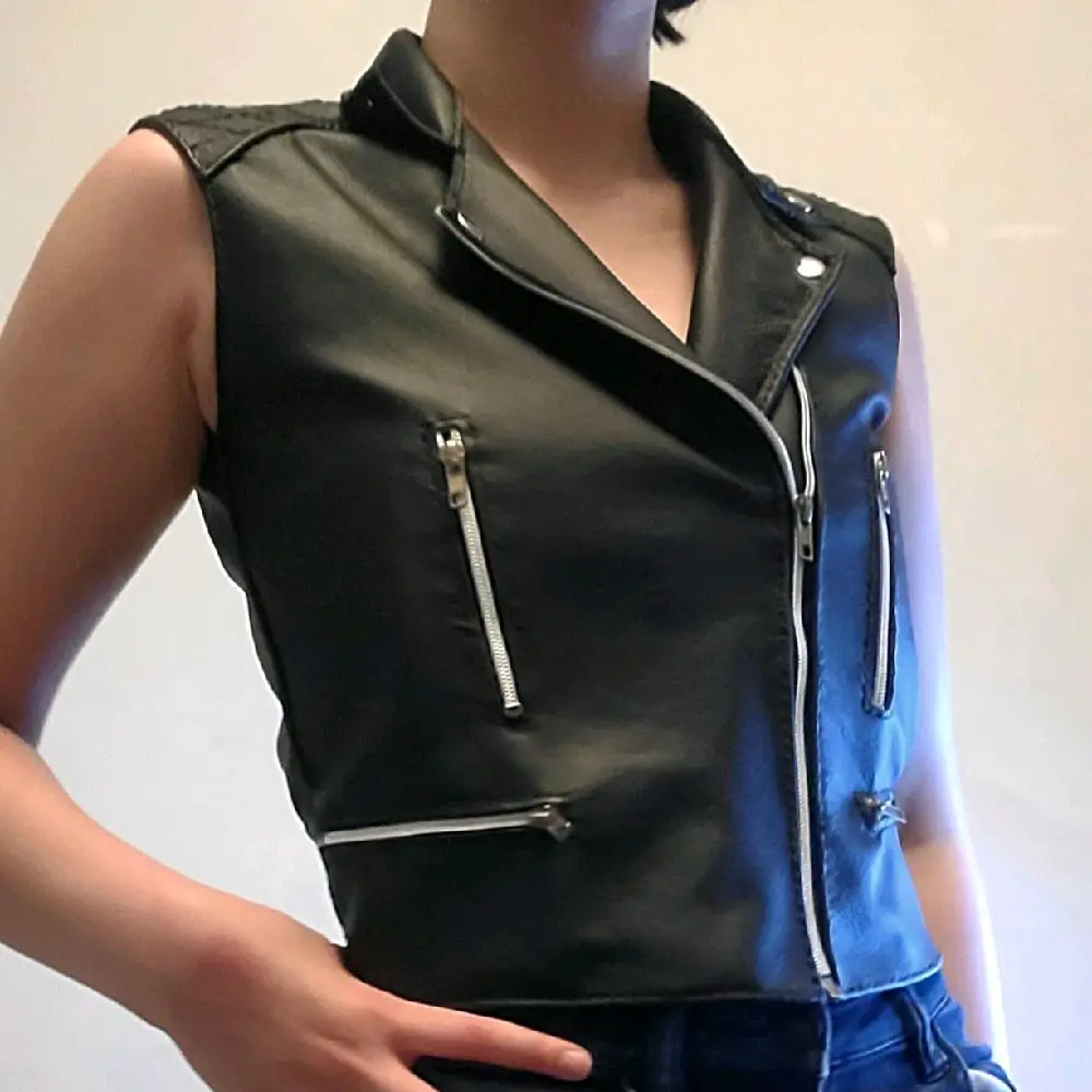 Customizable Leather Biker Jacket