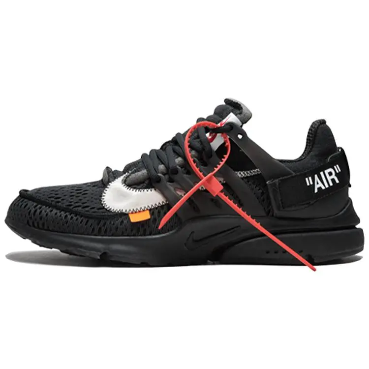 Nike Air Presto Off-White Black' 2018 Cushioned Low Top Unisex Sneakers AA3830-002