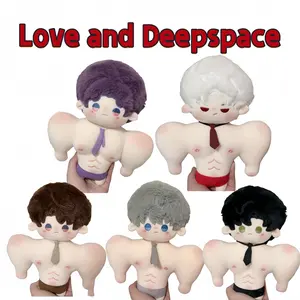 Muscle Body Modeling Love and Deepspace Peluche Doll Anime Game Doll Rafayel Zayne Caleb Aster Sylus Plush Toy Collect Gift