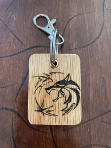 Wolf Keychain