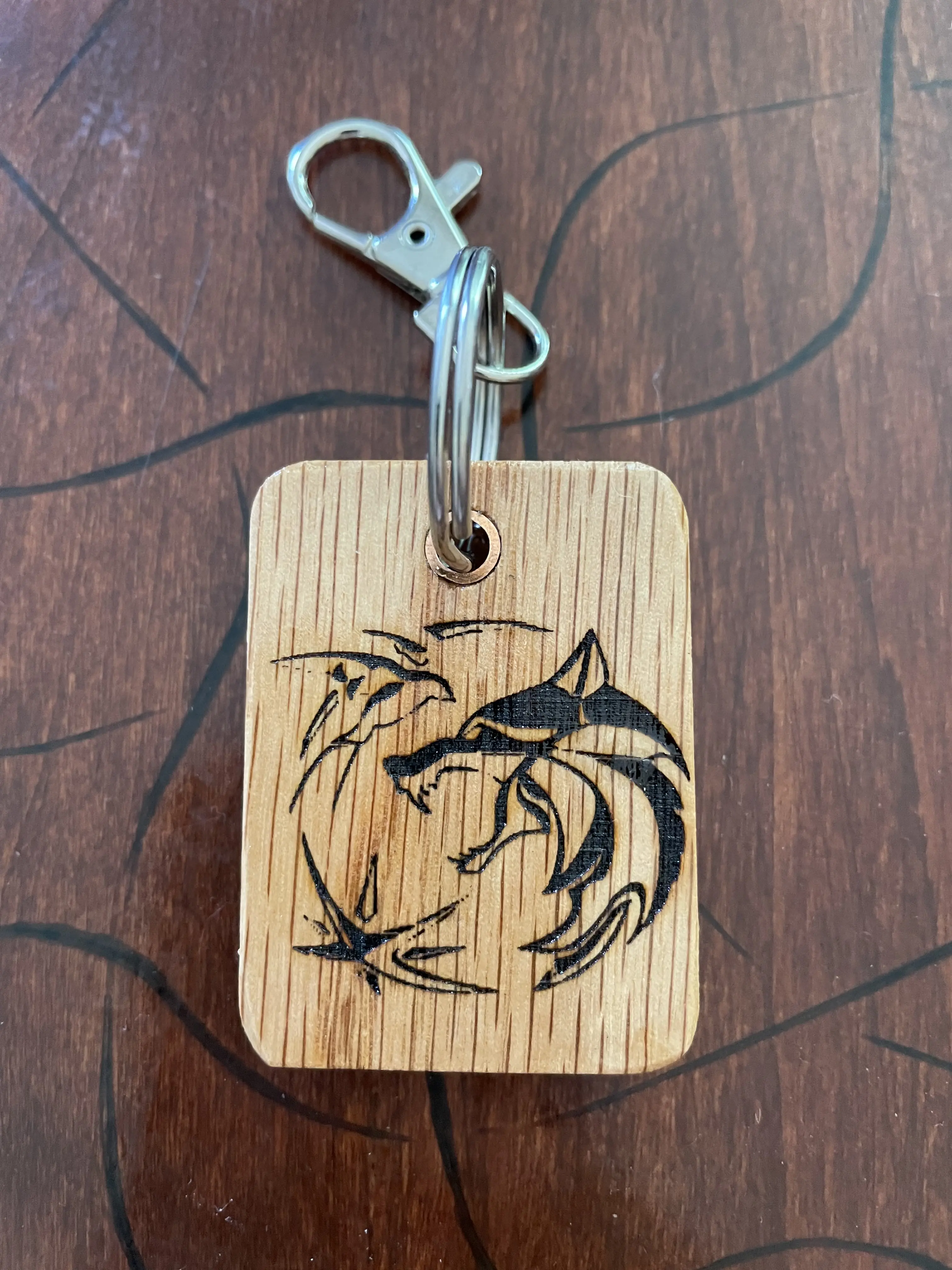 Wolf Keychain