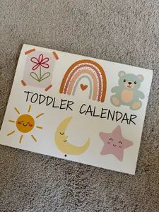 Toddler Wall Calendar