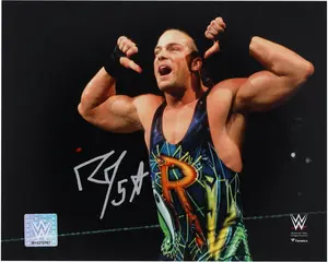 Rob Van Dam WWE Autographed 8" x 10" Thumb Pointing Pose Photograph - Fanatics Authentic Certified