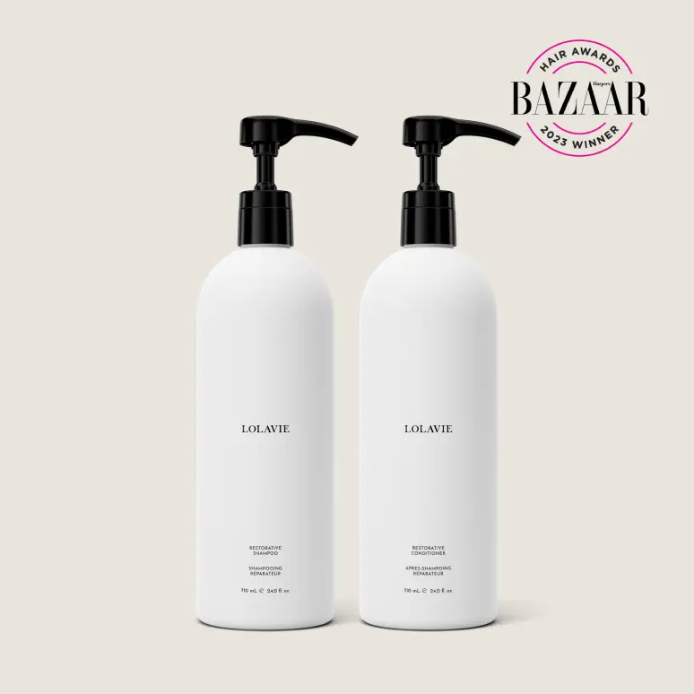 LolaVie Mega Wash Day Essentials by Jennifer Aniston | 24 oz Restorative Shampoo & Conditioner Duo LolaVie Mega Wash Day Essentials by Jennifer Aniston | 24 oz Restorative Shampoo & Conditioner Duo