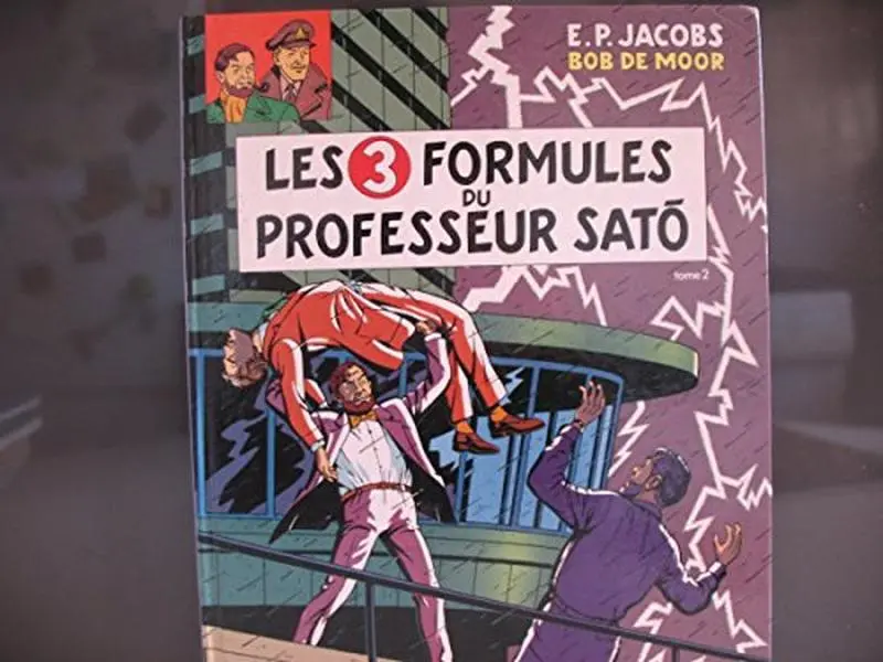 USED-LES 3 FORMULES DU PROFESSEUR SATO T2 by Edgar P. JACOBS (Paperback)