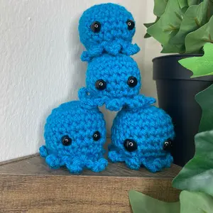 Handmade Crochet Octopus