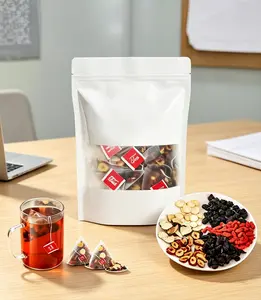 Men's Traditional Ginseng 5-Treasure Herbal Tea & Flower Tea Combination - 60 Bags Natural Beverage for Men's Vitality