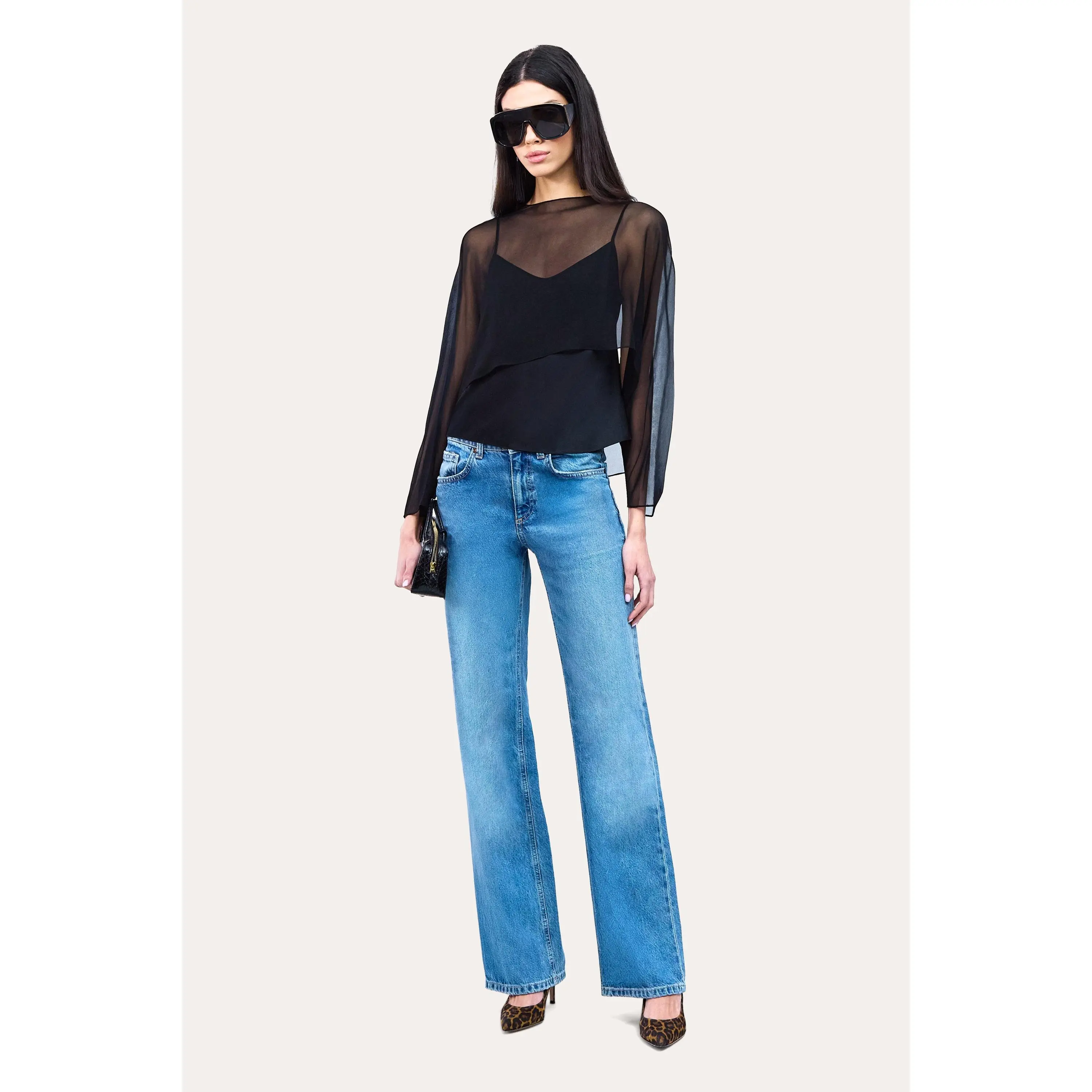 Sienna Silk Overlay Blouse