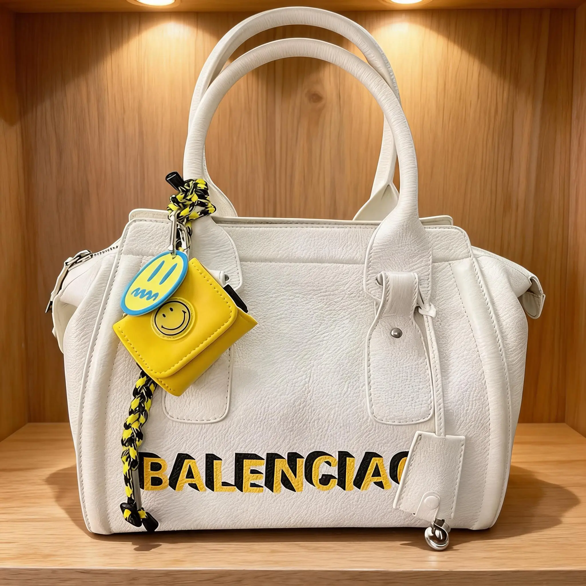 Pre-owned Balenciaga Leather Shoulder Bag C0725950417