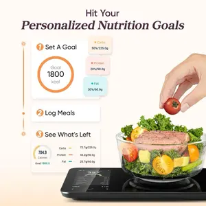 Cosori Nutrilens AI Scan Smart Nutrition Kitchen Scale R001S - Digital Scale with Type-C Charging & Bluetooth, Accurate Nutritional Analysis, User-Friendly Interface for Cooking Precision, Durable Design, TikTokShopBlackFriday