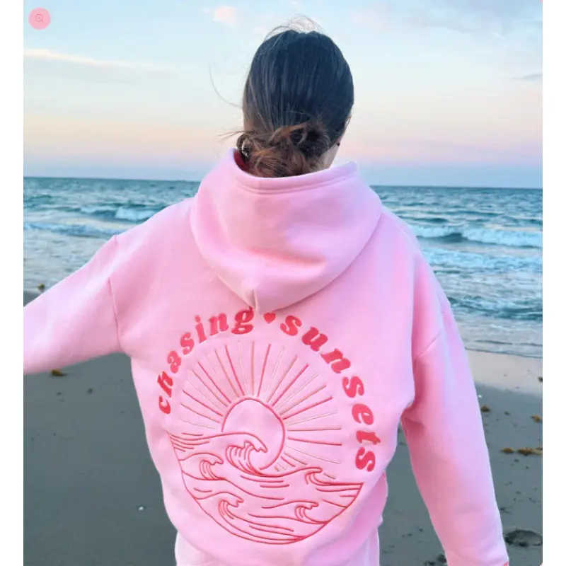 Red Sunset Print/Pink