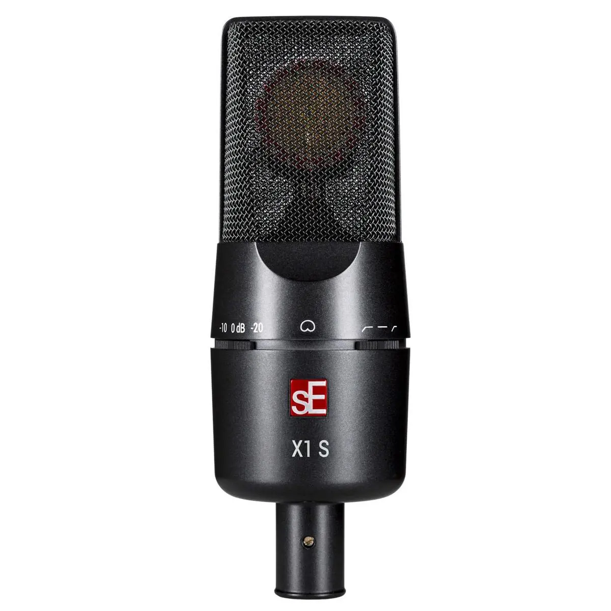 SE Electronics X1 S Entry Level Large Diaphragm Cardioid Condenser Microphone with Hand-Crafted 1" True Condenser