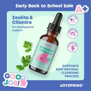 JoySpring DetoxZee Cilantro Drops – Natural Herbal Blend with Zeolite & Cilantro