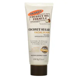 Palmer's Coconut Oil Formula®, Raw Coconut Sugar Facial Scrub, 3.17 oz (90 g)