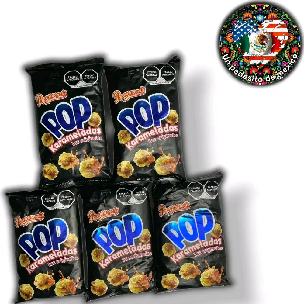 5 Pack Popcornopolis Pop Karameladas