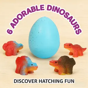 Realistic Dinosaur Hatching Egg Toys, Kids Educational Water Growing Expandable Toys, Magic Surprise Dino Egg Bath Toy for Children | Perfect Gift