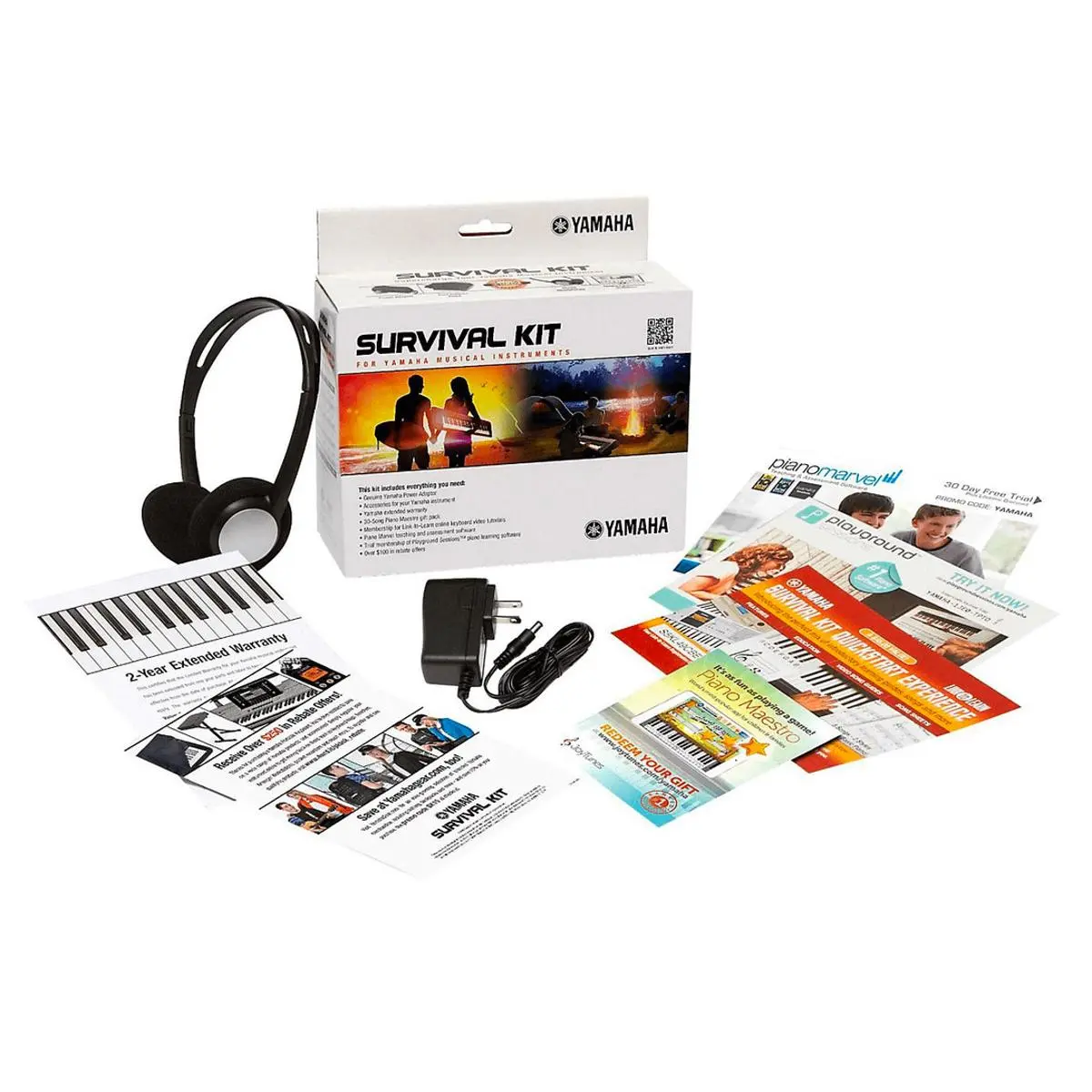 Yamaha SK A2 Survival Kit Accessory Package for Portable Keyboard