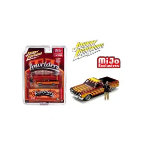Johnny Lightning 1:64 65 Chevy El Camino w/figure