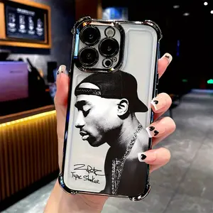 Rapper 2pac Singer Tupac 2 New Phone Case Compatible with iPhone 17 Air 17 16 15 14 13 12 11 Pro Max X XR XS MAX 8 5 2 Plus Shockproof Transparent Soft Back Case