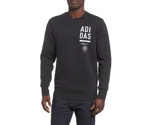 Adidas Athletics International Fleece Crewneck  Mens Active Sweatshirts