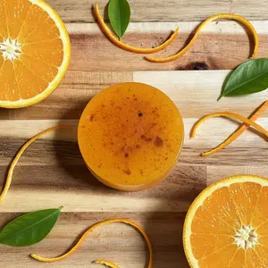 Orange Artisan Soap | Natural Handmade Soap | Citrus Glow | Cruelty-Free | Made in USA
