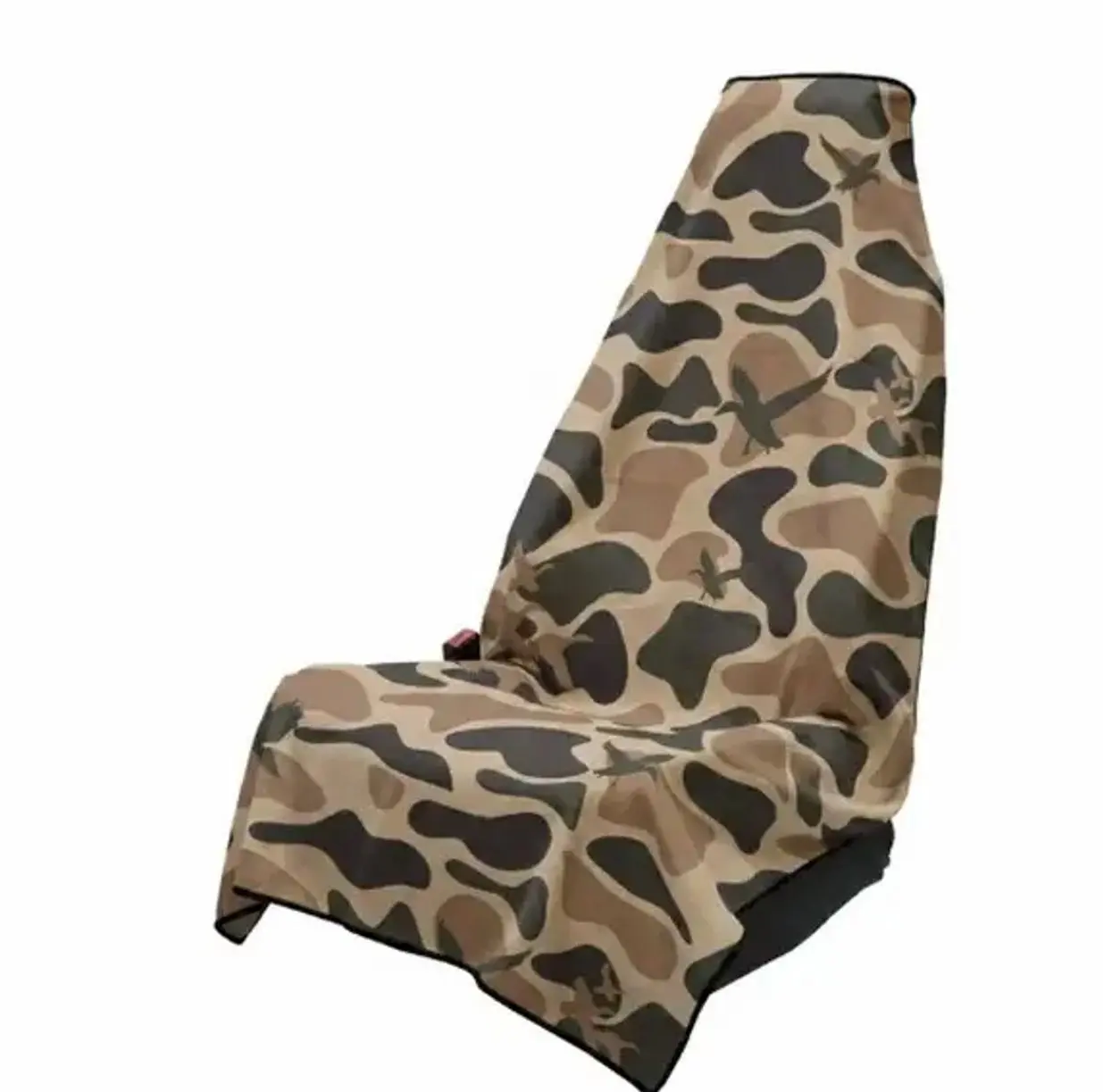 Bottomland Camo Pattern Car Seat Cover Towel – Full Size Quick Dry Athletic Towel, Camouflage Sweat Resistant Seat Protector for Running, Gym, Hunting, Travel & Outdoor Use