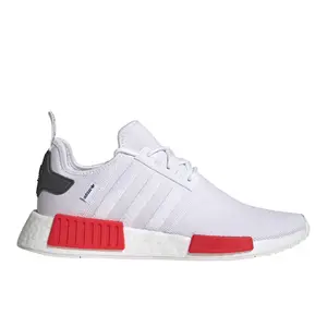 adidas Mens Nmd R1 Lace Up Sneakers Shoes Casual - White