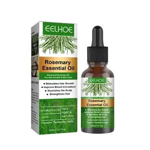 EELHOE Rosemary Hair Essential Oil Gentle Scalp Care Soft Shine Natural Fluffy Hair Essential Oil, Mother's Day gift, Coconut, Haircare, Comfort