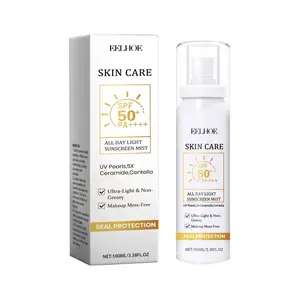 EELHOE All Day Light Sunscreen Mist, Hydrating Emulsion Isolation Skin Care Moisturizing Repair Spray