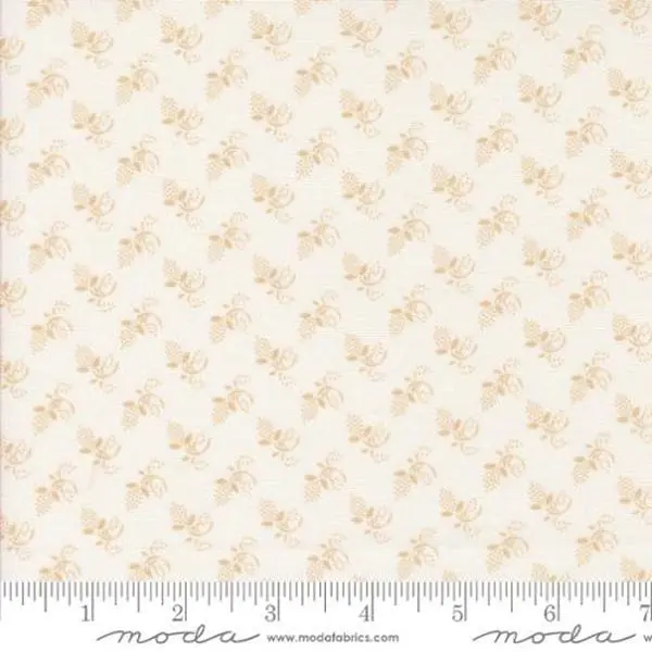 Fabric Moda Snowflake Winter Buds Buon Natale by the Quarter Yard 35404-11