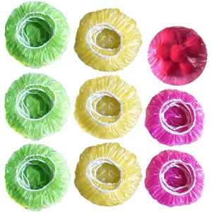 60pcs Elastic Food Storage Covers Reusable Stretch Plastic Bowl Covers, Elastic Bowl Covers For Family Outdoor Picnics, 3 Sizes