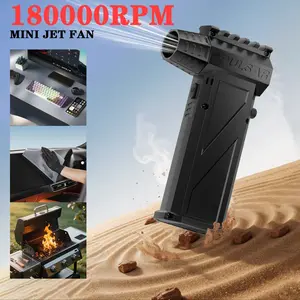 Rechargeable Electric Air Vacuum Blower, 180000 Rpm High Power, Wireless Keyboard & Computer Cleaner, Efficient Dust Removal Tool