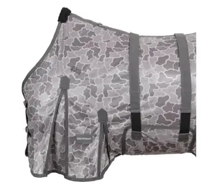 Retro Camo Mesh Fly Sheet w/ Detachable Neck
